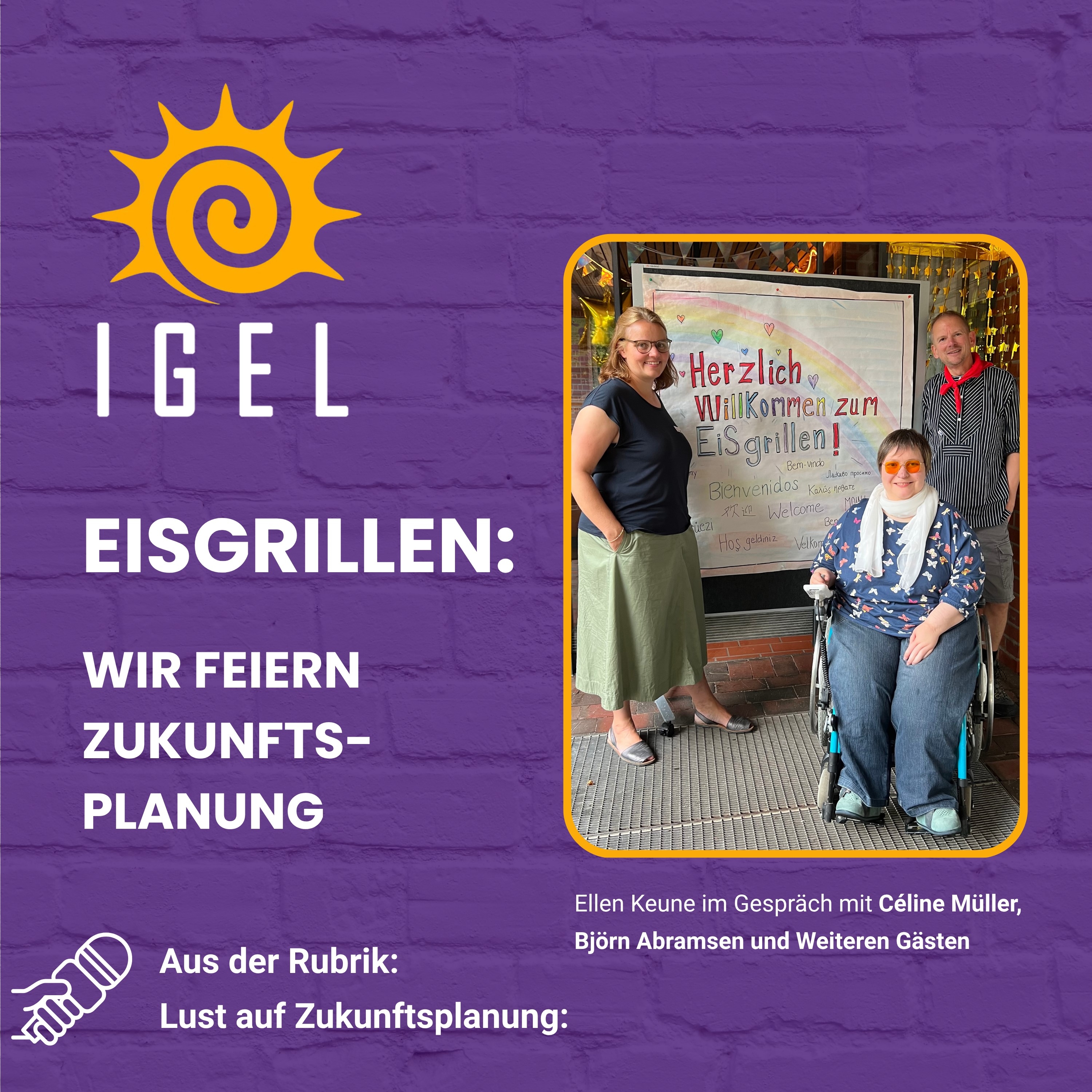 Cover des IGEL-Podcast Lust auf Zukunftsplanung zum Eisgrillen