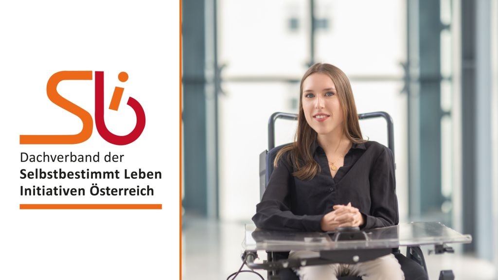 Bild von Marlene Krubner mit Logo von SLIÖ