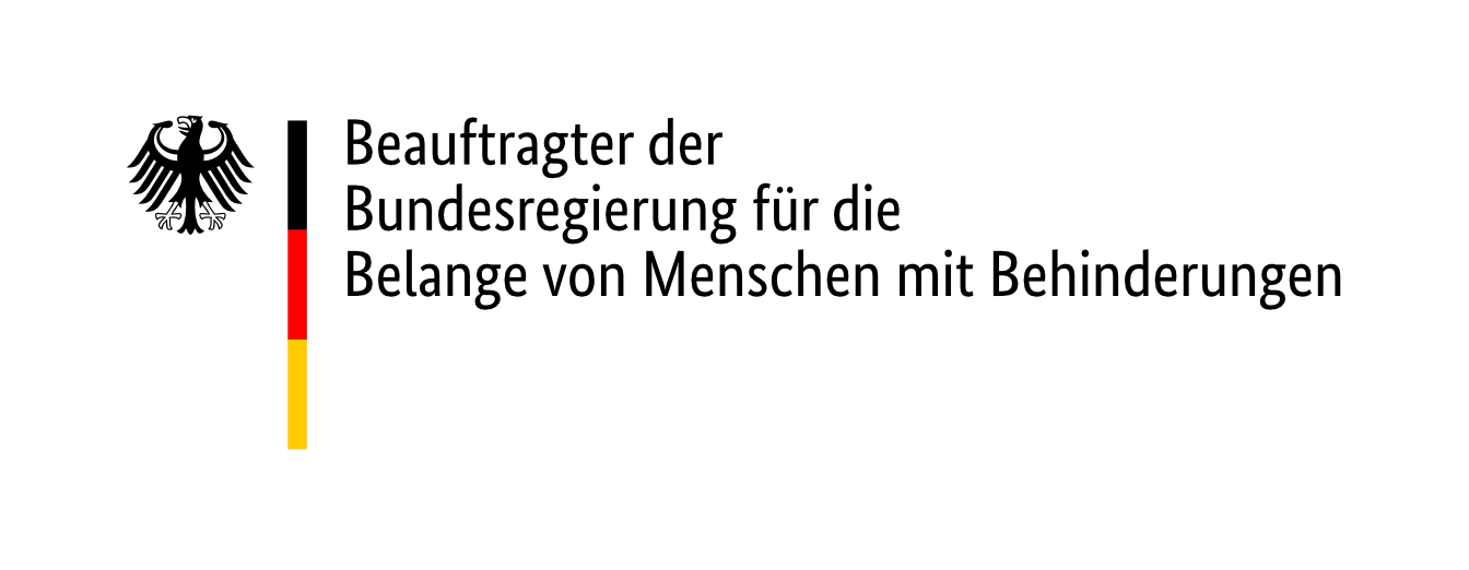 Logo Beauftragter der Bundesregierung für die Belange von Menschen mit Behinderungen