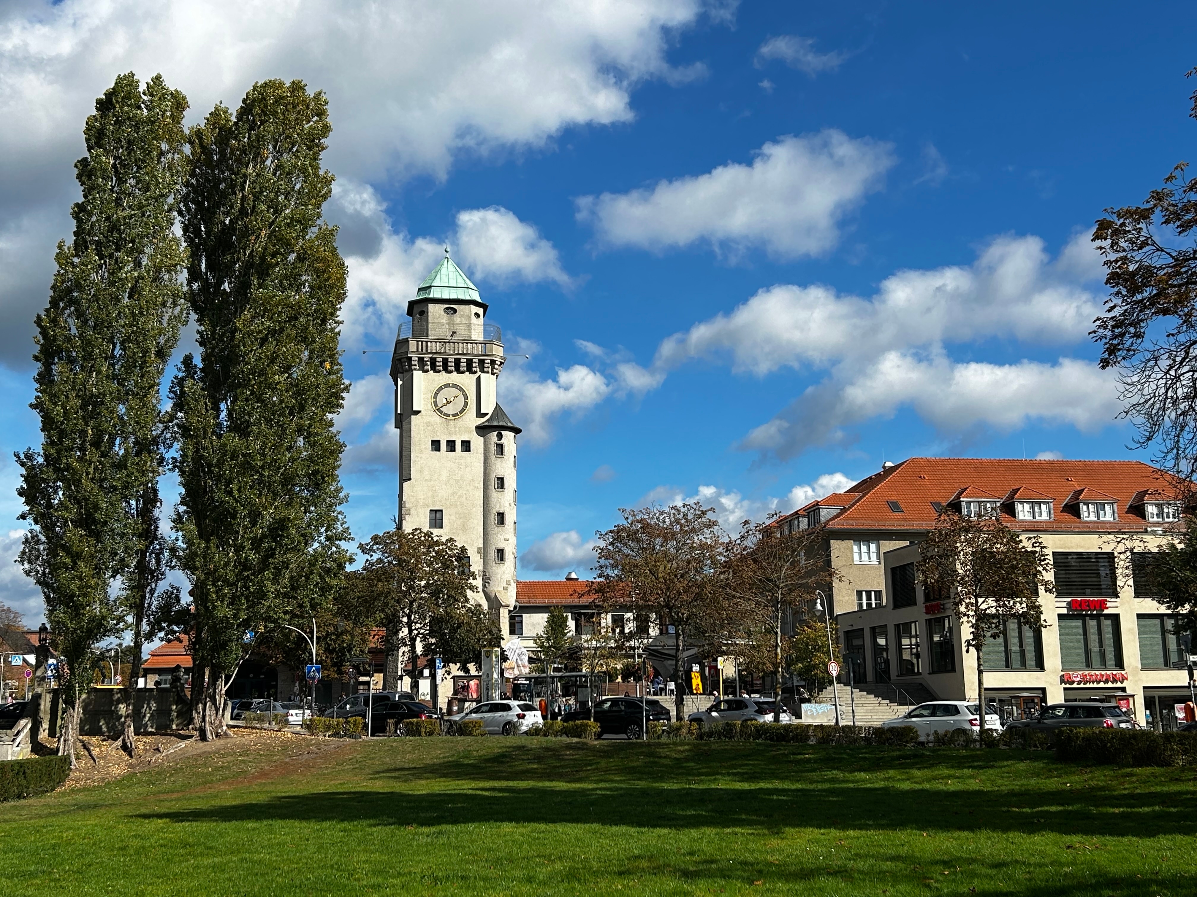 Ansicht der Fürst Donnersmark Stiftung mit Turm