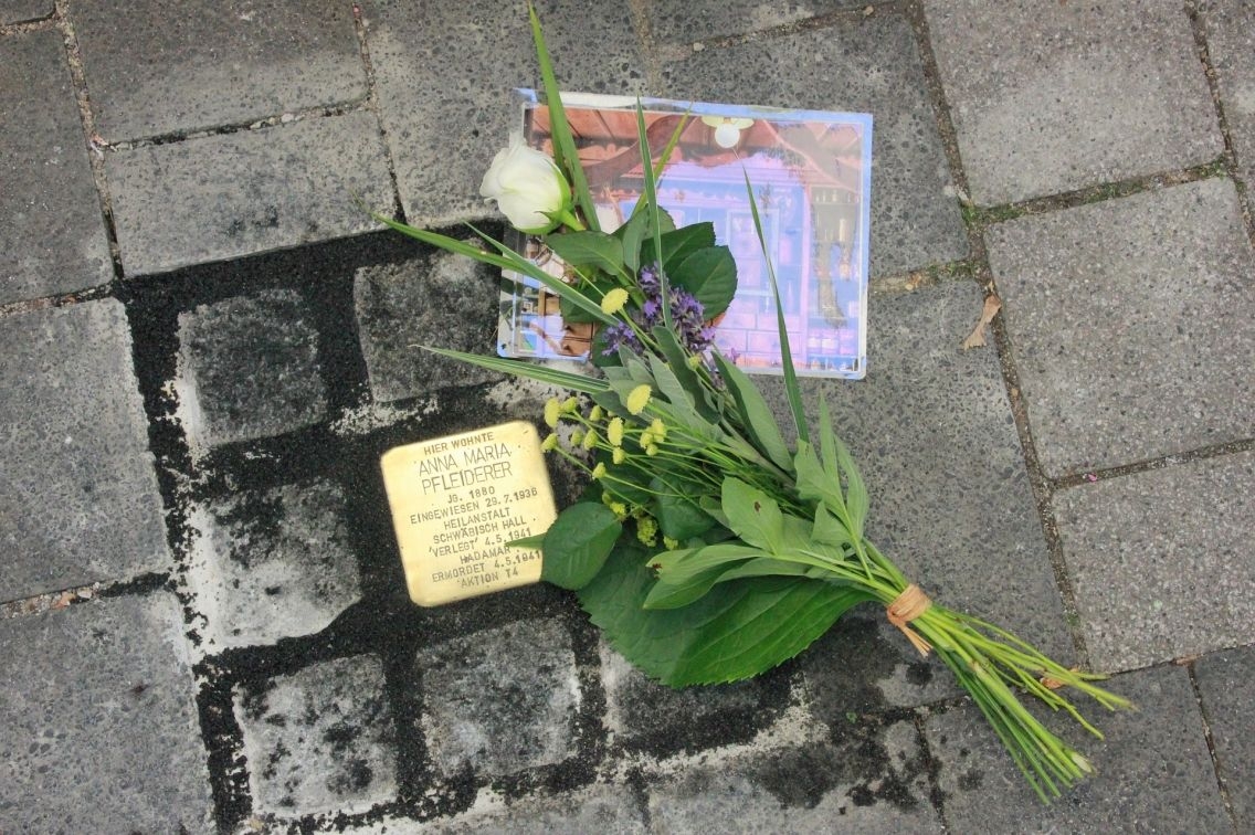 Stolperstein für Anna Maria Pfleiderer
