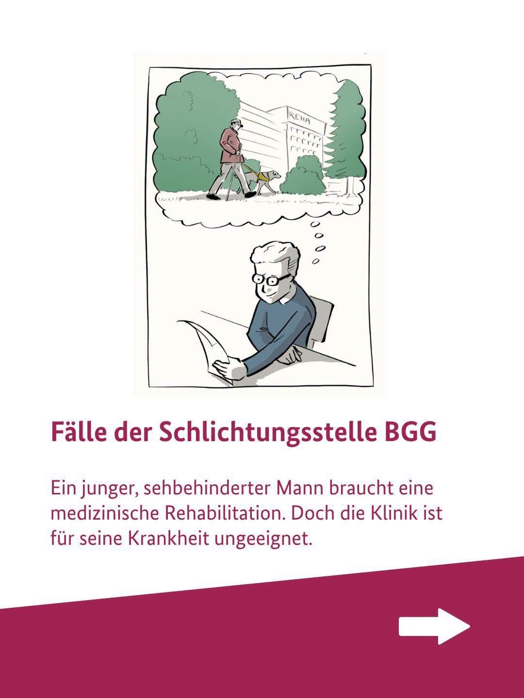 Sharepic zu Fällen der Schlichtungsstelle BGG
